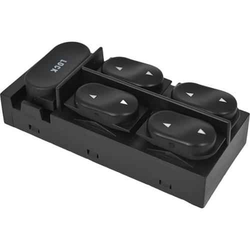 Front Driver Side Master Power Window Switch for Ford 1994-2004 53-48404 SW6629 - Perfect Fitment, directly replacement
