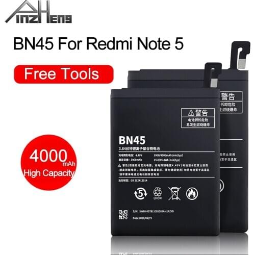 PINZHENG Xiaomi Redmi 5 Phone Batteries