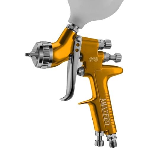 Professional Car Spraying GFG Pro Golden Painting Gun 1.3mm Nozzle Spray Gun Paint Gun Water Based Air Airbrush For Car Paint