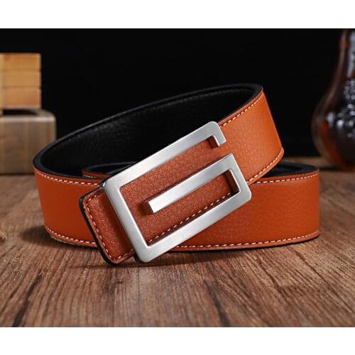 New Mans Belt Fashion Designed High Quality Trendy Leather Strap Fancy for Cowboy Jeans Belt Designer Belts Men High Quality