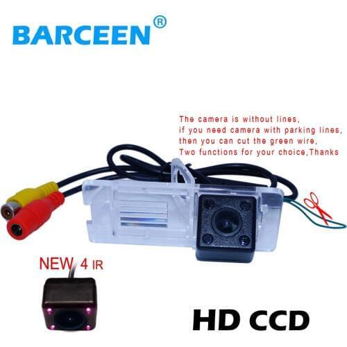 Special car rear reversing camera bring 4 ir night vision function 170 wide degree for Renault Fluence/Megane