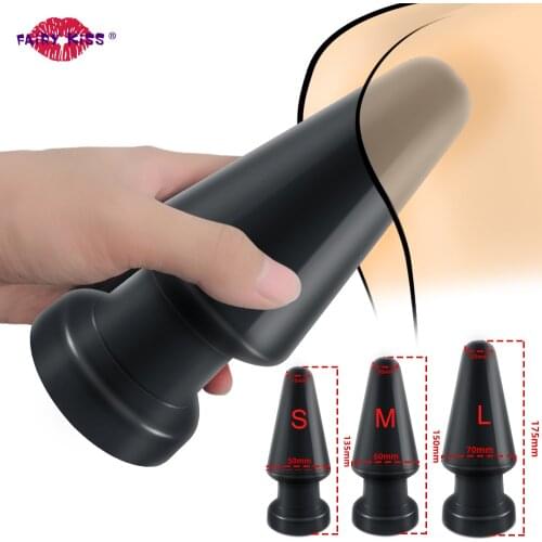 Super Big Anal Plug Butt Plug Unisex Huge ButtPlug Sex Toys for Women Men Waterproof Thick Anal Stuffed Stopper Product Dilator