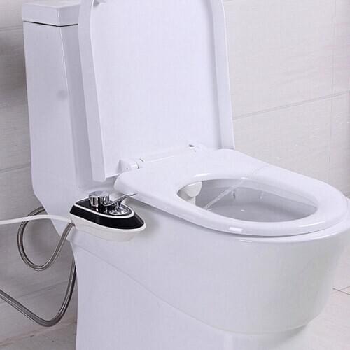 Women washing butt ABS Bidet flusher,Universal No electricity Smart Toilet Seat Bidet,Buttock and ass Shower Toilet Bidet spray