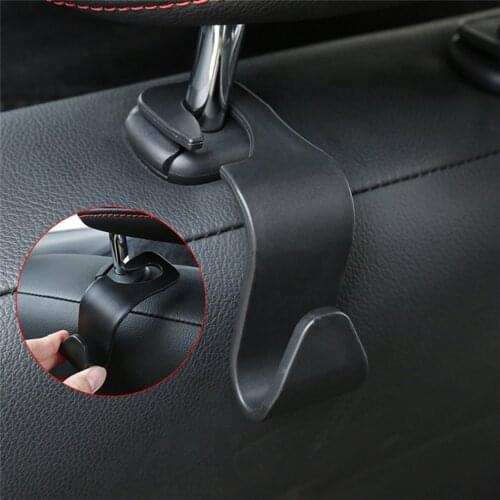 1 Piece Universal Portable Hanger Holder Storage For Car Bag Car Seat Back Hook Car Interior Accessories Purse Cloth Decoration