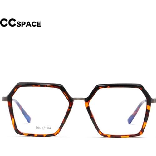 49205 Polygon Metal Glasses Frames Men Women Optical Fashion Computer Glasses