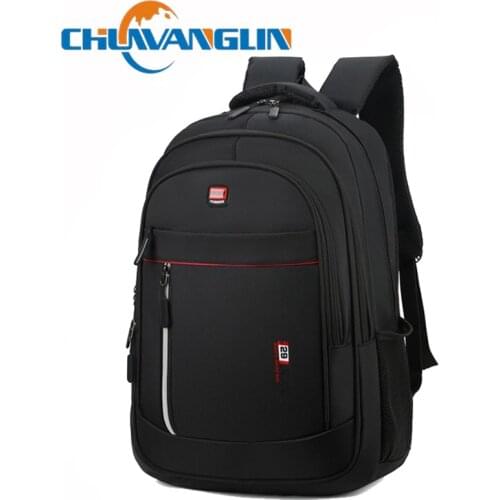 Chuwanglin Large Backpack Men Laptop Bags Black Backpack Man Travel Backpack Teenager Bookbag Oxford Backpack 3231059