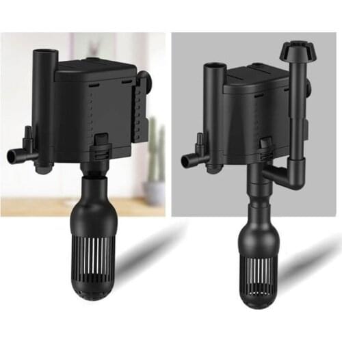 Fish Tanks Aquarium Surface Skimmer Oil Remover Three-in-one Water-pump Filter