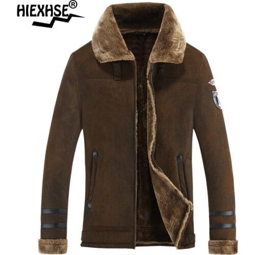 Мужские замшевые куртки HIEXHSE China At AliExpress