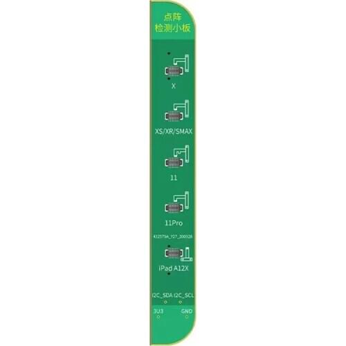 JC V1S for IPHONE 7 8 8P X Photosensitive Original Color Touch shock Battery Fingerprint SN Programmer Dot Matrix X-11 PRO MAX