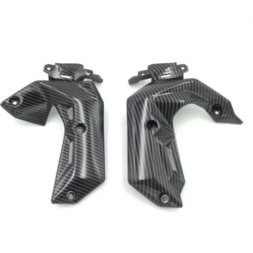 Carbon Fiber Look AIR INTAKE COVER KIT For Kawasaki Z650 2017 2018 2019