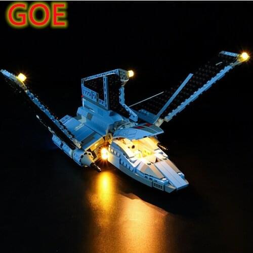 GOE Led Light Kit For 75314 Star Fighting Bad Batch Attack Shuttle Ideas Bricks Lighting Set Toys Kids Gift(Only LED Light)