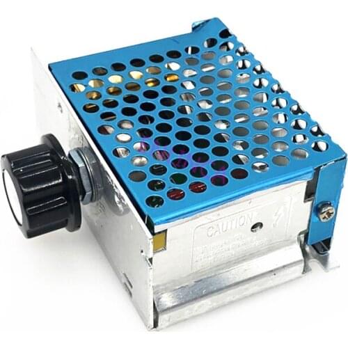 4000W 220V AC SCR Voltage Regulator Dimmer Electric Motor Speed Controller Electronic Volt Regulator Dimmer Thermostat Regulator