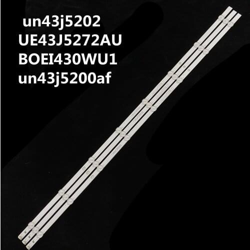 S AMSUNG 303GC430044 GC43D08-ZC22AG-17 (3) STRIPS BACK LIGHT FOR UN43J5202AFXZA B