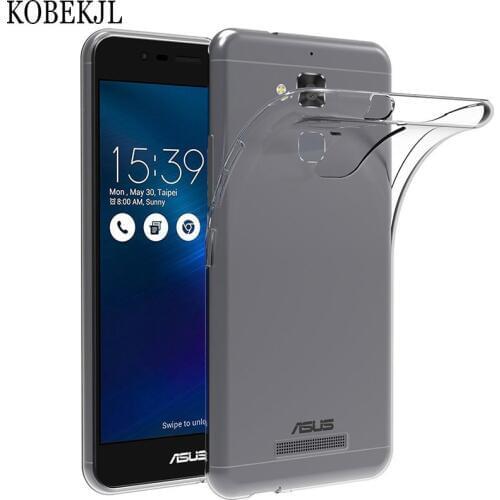 Soft Transparent TPU Silicone Back Cover Phone Case For Asus Zenfone 3 Max ZC520TL ZC ZC520 520 520TL TL X008D X 008D X008DA 5.2
