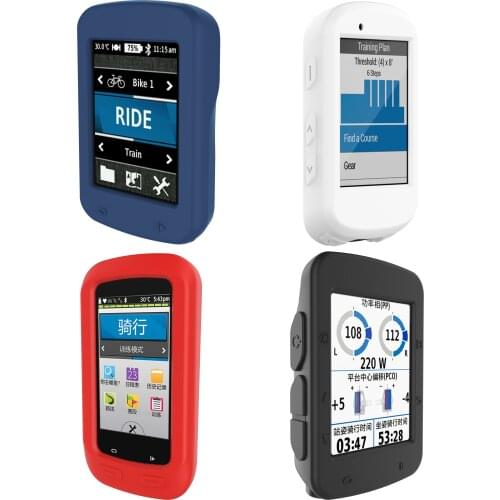 Soft Protective Case Screen Protector Film For Garmin Edge 800/810/520/530/830/820/1000/1030/130 Plus Bicycle GPS Computer Cover