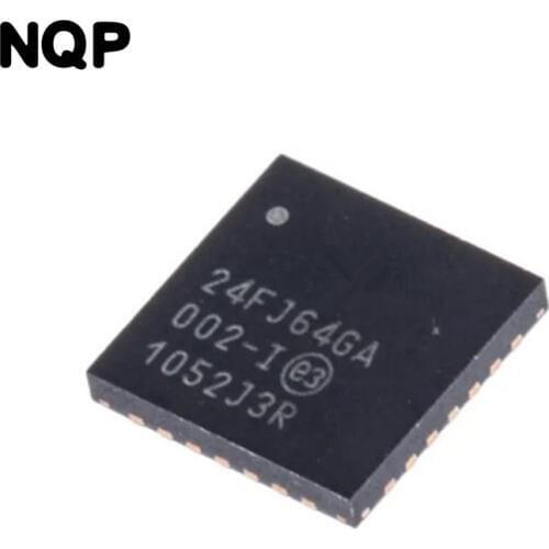 5pcs 24FJ64GA002-I PIC24FJ64GA002-I/ML PIC24FJ64GA002 24FJ64GA002 24FJ64GA QFN-28