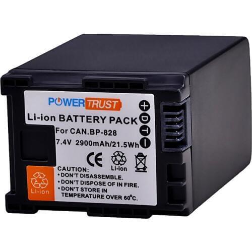 1Pc 2900mAh BP-828 BP 828 BP828 Camera Battery for Canon HFS30 HF20 HG20 G30 G40 XA20 XA25 HFM300 HFM30 HFG30 HFG10 HFM40