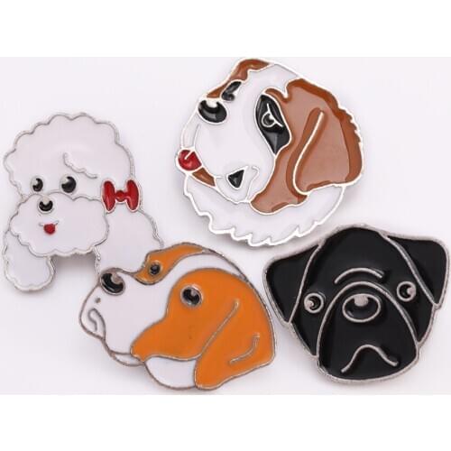 Welsh corgi Brooches for man Animal Pet Dog Brooch Clothes Jewelry bag Pin Fashion Dress Coat Accessories Badge Christmas Gifts