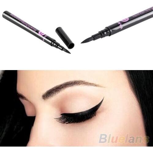 Black Waterproof Eyeliner Makeup Beauty Cosmetic Ultra-Fine Eye Liner Pen Pencil