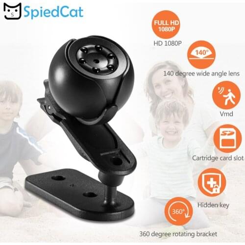 HD Night Vision Mini Surveillance Home Security Camera Video Sports DV DVR Camcorder Motion Sensor Detection Support TF card