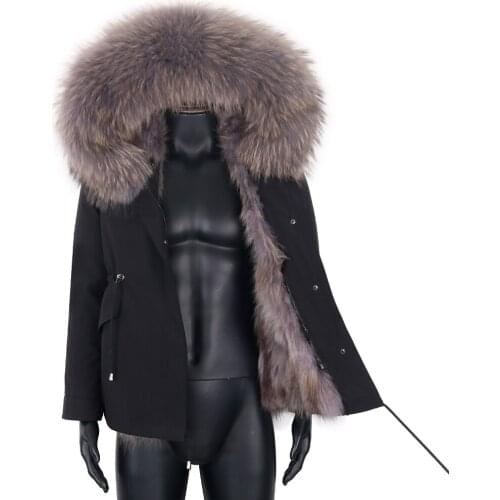 Men 2021 Winter Casual Warm Thick Waterproof Parka Real Fur Coat Men New Outwear Windproof Hat Natural Fur Parkas Men Jacket