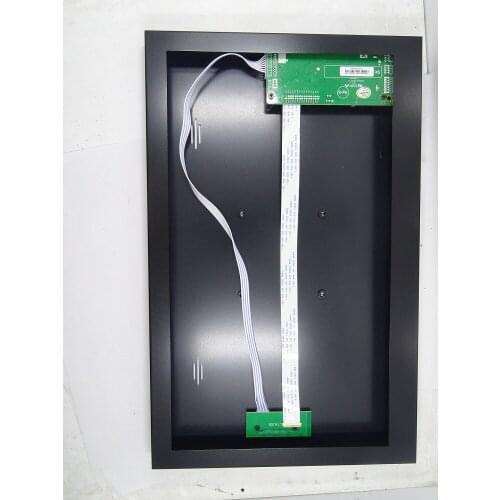 EDP Controller board + Metal alloy back cover case box VGA HDMI-compatible kit for LP156WF6 1920x1080 Panel screen 15.6" DIY
