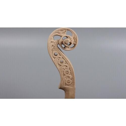 High quality 2 sets natural violin ebony fittings 4/4