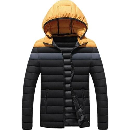 RUANDAI Hooded Jackets For Men
