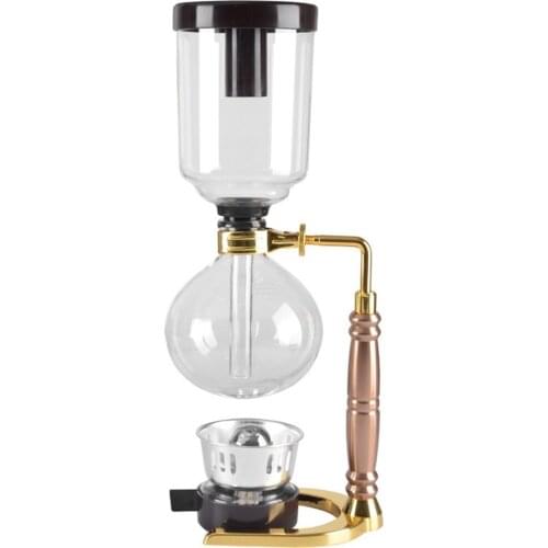 Convenient Coffee Pot Set Filter Household Siphon Heat-resistant Glass Coffee Pot Manual Coffee Maker