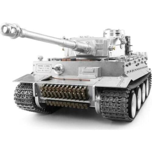 1/16 Heng Long 2.4G Upgraded Full Metal German Tiger I RC Tank 3818 Pro Model TH05247-SMT4