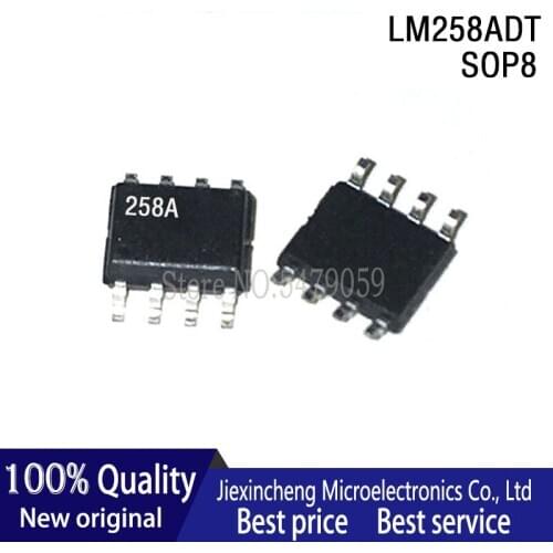 10PCS LM258ADT 258A LM258DR2G LM258 LM2903DR2G LM2903 LM2904DT 2904 LM293DR2G LM293 SOP8 New original