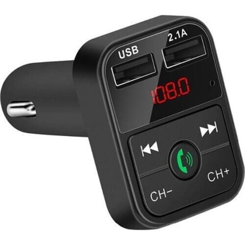 Fast USB Car Charger Bluetooth 5.0 FM Transmitter Modulator Handsfree Car Kit 3.1A Fast Phone Charger Audio MP3 Player