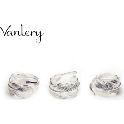 Bohemian Vintage Big Feather Rings For Women Lady Men Antique Knuckle Rings Boho Jewelry Anillos