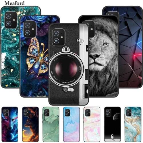 For Asus Zenfone 8 Case Luxury Silicone TPU Soft Cover Phone Case for Asus ZS590KS Shockproof TPU Bumper Marble Funda Coque Capa