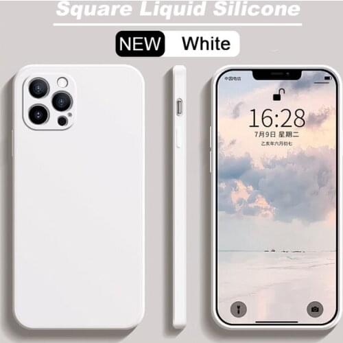 Phone Case For Samsung Galaxy A10 A20 A30 A50 S10 S9 S8 S10E Note 8 9 10 20 Ultra Plus Straight Edge Liquid Soft Silicone Cover