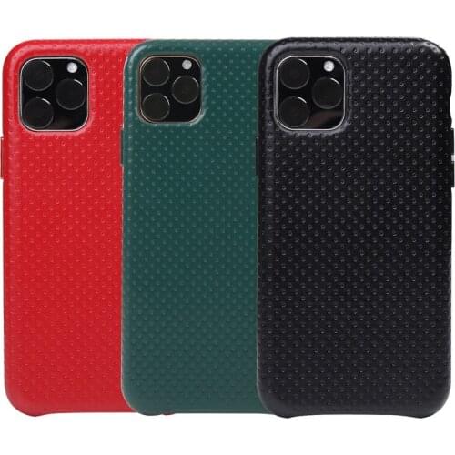 For Apple iPhone 11 11 Pro Max Genuine Real Cow Leather Case Protect Back Cover Skin