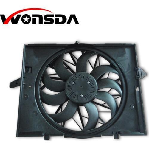 Fit for BMW 5 series E60 Car Electric Fan Radiator Brushless Motor Fan engine cooling condenser new aftermarket parts Assembly