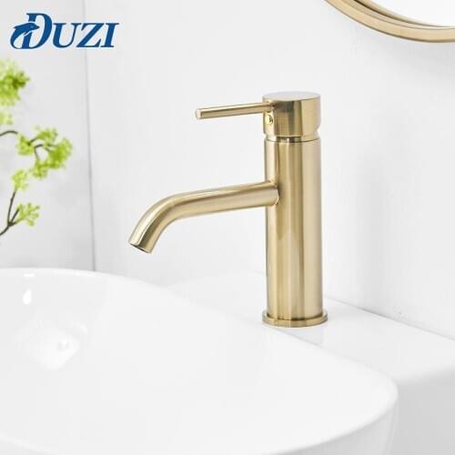 DUZI Gold Bath Faucets