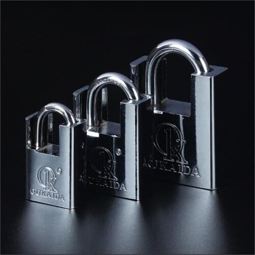 Door padlock, anti-theft padlock, open padlock anti-theft combination lock door locks key lock box