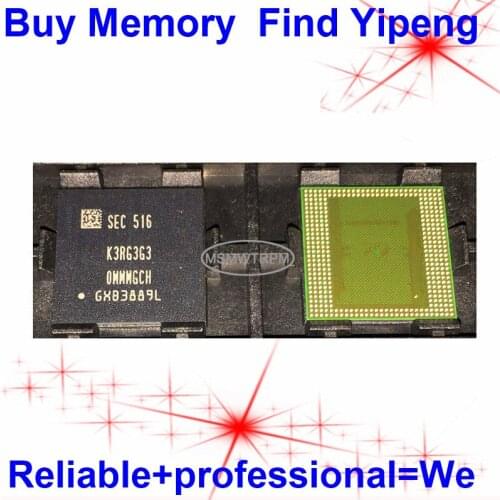 K3RG3G30MM-MGCH BGA366Ball LPDDR4 3GB Mobilephone Memory New original and Second-hand Soldered Balls Tested OK