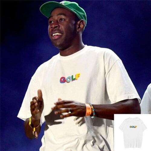 Golf Wang Tyler The Creator 3D logo funny Skate Cherry Bomb OFWGKTA T-shirt Cotton Men T shirt New TEE TSHIRT Women