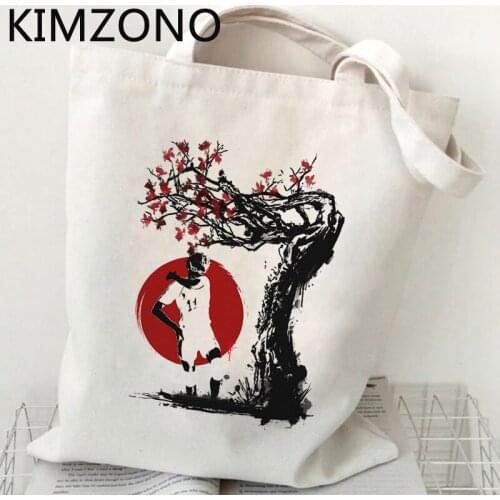 Haikyuu shopping bag shopper jute bag eco handbag reusable shopper bag foldable jute bolsa compra ecobag sacolas