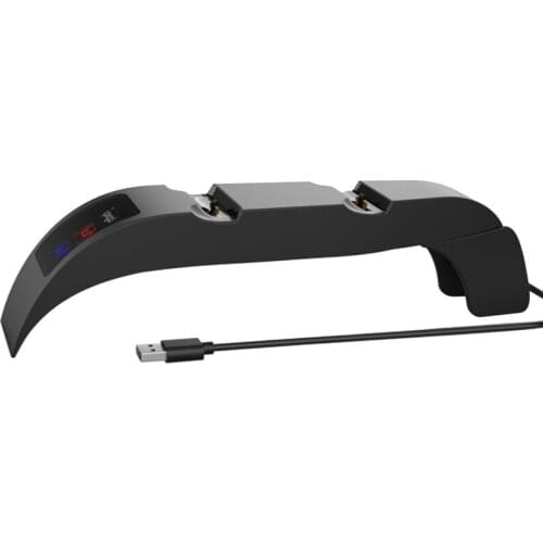 IPEGA for PS5 Controller Charging Station PS5 Top/Desktop Installation 2.5 Hours Dual Fast Charging with Led Indicator