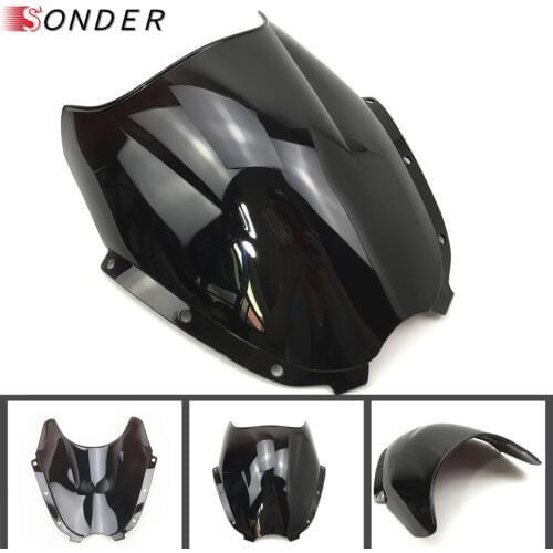 Motorcycles Windshield For Hyosung GT125R GT250R GT650R GT650S WindScreen Double Bubble GT 125R 25R 650R 650S UM V2S-650R 250R
