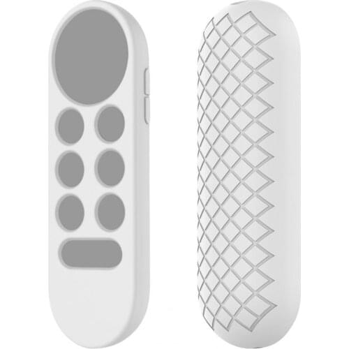 Soft Silicone Shockproof TV Remote Control Protective Cover Protector Case for Google Chromecast 2021
