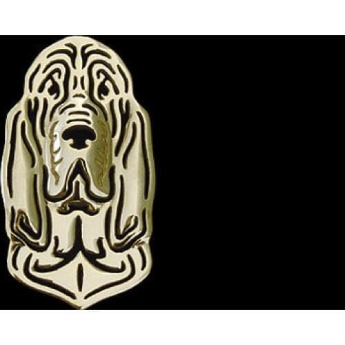 New Trendy cute Bloodhound brooch for women plate silver fashion jewelry