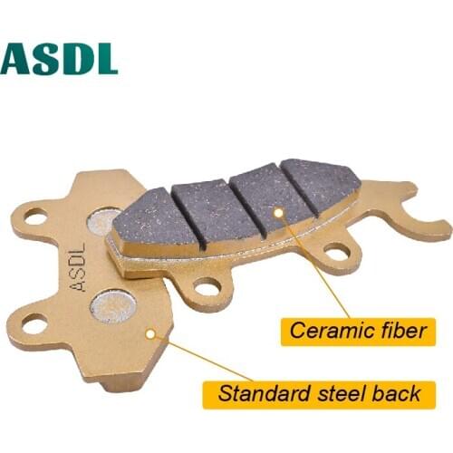 Motorcycle Front Brake Pads For Kawasaki KLX 125 140 150 250 KX 125 250 500 KDX 200 250 #c