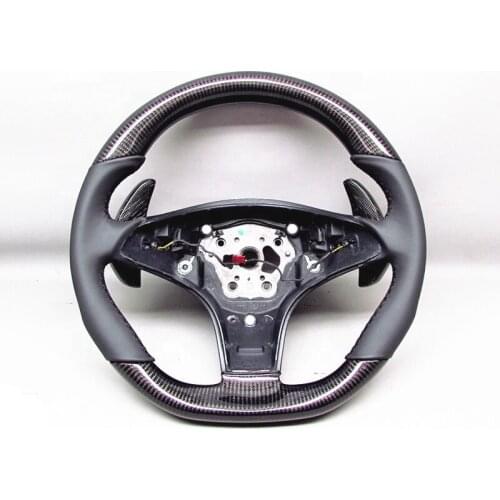 AUTO RACING CAR STEERING WHEEL FOR Mercedes-Benz W219 CLS63 R230 SL63 SLK63 AMG CARBON FIBER STEERING WHEEL 2015