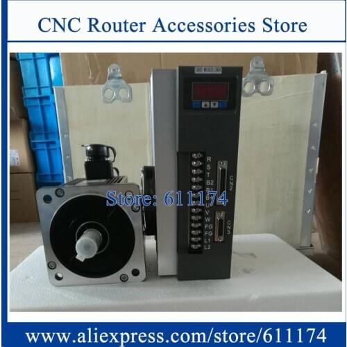 AC380V AC servo motor 130ST-M15015 2.3KW 15N.M 150kgf.cm 1500rpm AC Servo Motor and driver with 3m cable