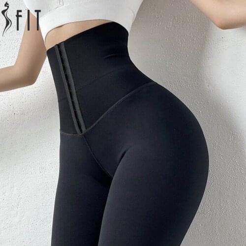 Yoga Pants Stretchy Sport Leggings High Waist Compression Corset Tights Pants Push Up Running Women Gym Fitness Leggings